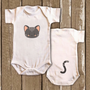 Βρεφικό Φορμάκι Κοντομάνικο Cat 1017