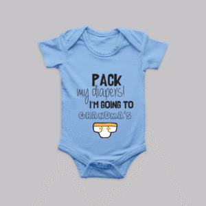 Βρεφικό Φορμάκι Κοντομάνικο Diapers Yellow En_1018