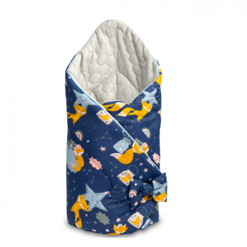 5908310388908 baby nest blanket blue fox