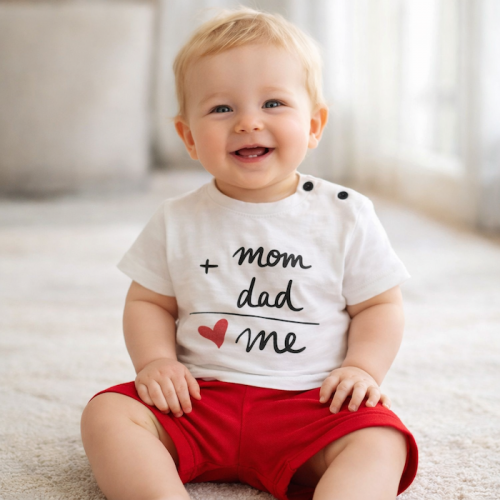 Καλοκαιρινό, Σετάκι, Βαμβακερό, Set mom dad 773329