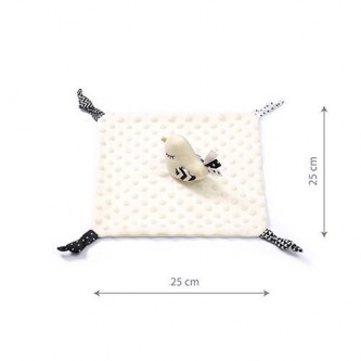 Κουβερτούλα Βρεφική με Λούτρινο Αγκαλιάς Little Birdie Cuddly Toy 5901435415580