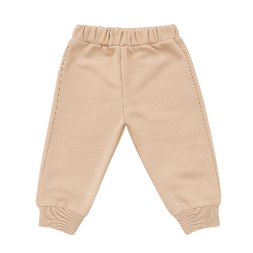 Βρεφική Φόρμα Βαμβακερή Λεπτή Μπεζ Vrefiki-Forma-Vamvakeri-Lepti-Mpez Sand_pants 773346